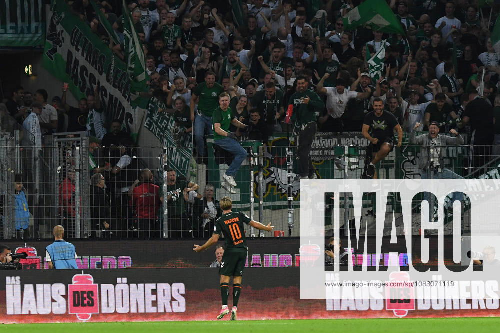 Niclas Fuellkrug (Werder Bremen) Torjubel, jubelt nach seinem Treffer zum 1:1 waehrend des Spiels der 1. Bundesliga zwischen 1. FC Koeln und SV Werder Bremen, RheinEnergieStadion am 12. September 2026 in Koeln, Deutschland. (Foto von Ralf Treese DeFodi Images) +++ Niclas Fuellkrug (Werder Bremen) celebrates after scoring his teams first goal during the Bundesliga match between 1. FC Koeln and SV Werder Bremen at RheinEnergieStadion on September 12, 2026 in Cologne, Germany. (Photo by Ralf Treese DeFodi Images) DFB DFL REGULATIONS PROHIBIT ANY USE OF PHOTOGRAPHS AS IMAGE SEQUENCES AND OR QUASI-VIDEO. (Photo by Ralf Treese DeFodi Images) -