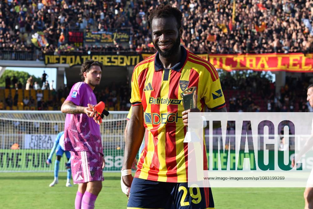 US Lecce s Central Midfielder Lassana Coulibaly (29 US Lecce) Panini Player of the match Serie A Enilive 2026 2027 during the Serie A Enilive matchday 4 match between US Lecce and AC Monza at the Stadio Via del Mare in Lecce, Italy, Sunday, September 13, 2026. (Credit Image: Giovanni Evangelista LaPresse)