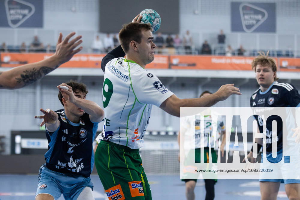 Max BENEKE (FRISCH AUF! Goeppingen, 09) erzielt ein Tor, Aktion, Torwurf GER, HC Hamburg vs. FRISCH AUF! Goeppingen, Handball, Bundesliga, 4. Spieltag, Spielzeit 2026 2027, 13.09.2026, GER, HC Hamburg vs. FRISCH AUF! Goeppingen, Handball, Bundesliga, 4. Spieltag, Spielzeit 2026 2027, 13.09.2026, Hamburg