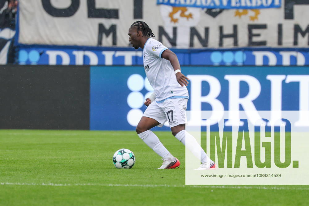 Darnell Keumo (SV Waldhof Mannheim, 17) Fussball: 3. Liga, 5. Spieltag, SV Wehen Wiesbaden vs. SV Waldhof Mannheim am 13.09.2026 in BRITA Arena (Wiesbaden), Deutschland BRITA Arena Wiesbaden Deutschland