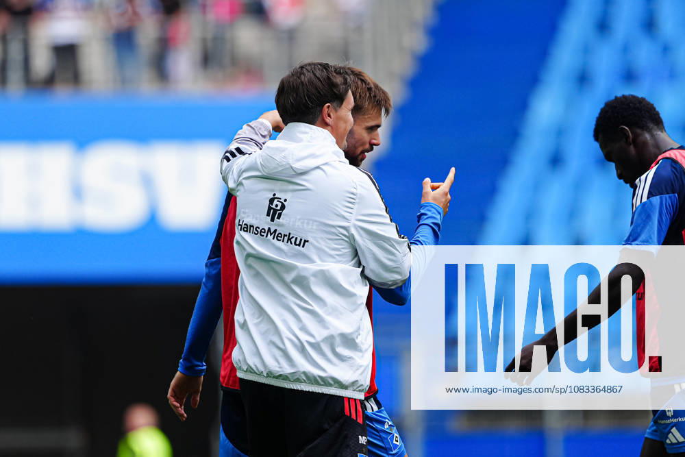 Merlin Polzin (Hamburger SV, Trainer), Mario Vuskovic (Hamburger SV, 44) GER, Training Hamburger SV, Fussball, 1. Bundesliga, Saison 2026 2027, 15.09.2026 GER, Training Hamburger SV, Fussball, 1. Bundesliga, Saison 2026 2027, 15.09.2026 Hamburg