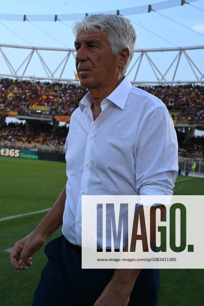 IPA88631894 - Gian Piero Gasperini (Head Coach of AS Roma) during the US Lecce vs. AS Roma Italian Serie A soccer match in Lecce, Italy, on August 31, 2026