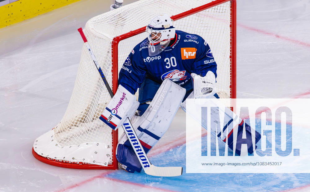 Ice hockey, Eishockey National League Regular Season - ZSC Lions vs. SC Ber Zurich, Switzerland, 15th Sep 2026: 30 Simon Hrubec, goalkeeper ZSC Lions.