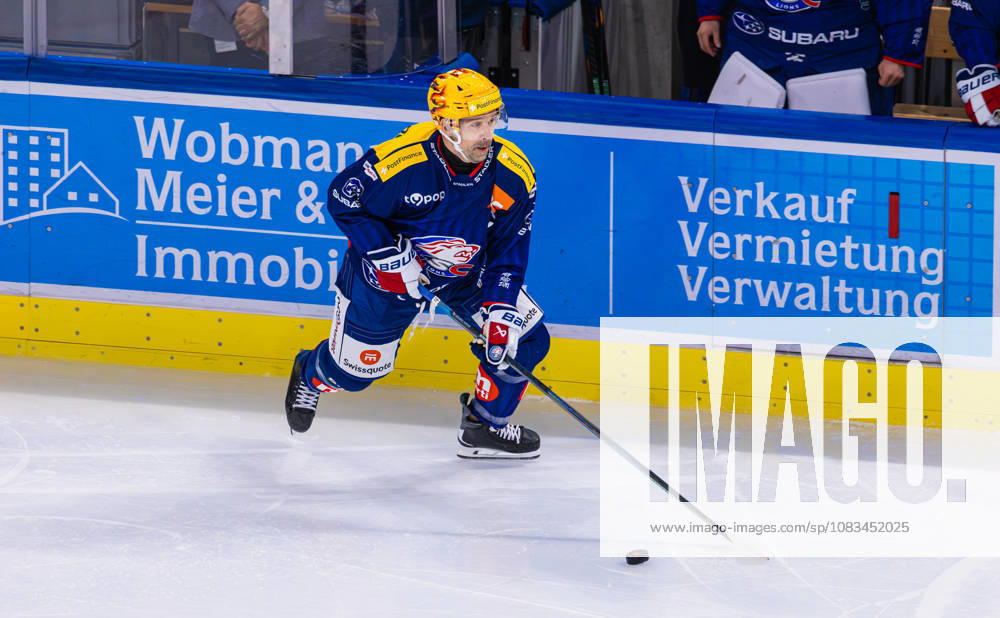 Ice hockey, Eishockey National League Regular Season - ZSC Lions vs. SC Ber Zurich, Switzerland, 15th Sep 2026: 4 Patrick Geering, defender ZSC Lions with the puck.