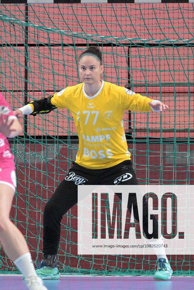 Sara Suba (TusSies Metzingen, 77) im Tor TusSies Metzingen vs. Thueringer HC , Handball, Alsco HBF, 04..Ligaspieltag, Saison 2026 2027, 19.09.2026 TusSies Metzingen vs. Thueringer HC , Handball, Alsco HBF, 04..Ligaspieltag, Saison 2026 2027, 19.09.2026 Tuebingen