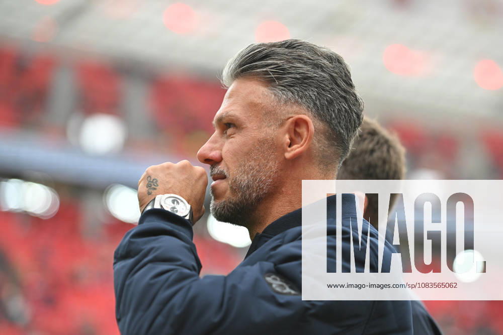 Trainer Martin Demichelis (RB Leipzig). Fussball 1. Bundesliga, 4.Spieltag, Bayer 04 Leverkusen - RB Leipzig, am 20.09.2026 in Leverkusen Deutschland. DFL regulations prohibit any use of photographs as image sequences and or quasi-video ÂÂ