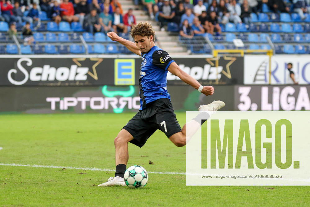 Lovis Bierschenk (SV Waldhof Mannheim, 7) Fussball: 3. Liga, 7. Spieltag, SV Waldhof Mannheim vs. SC Preußen Münster am 20.09.2026 in Mannheim (Carl-Benz-Stadion), Deutschland 2026 Franz Reindel Mannheim Carl-Benz-Stadion Deutschland