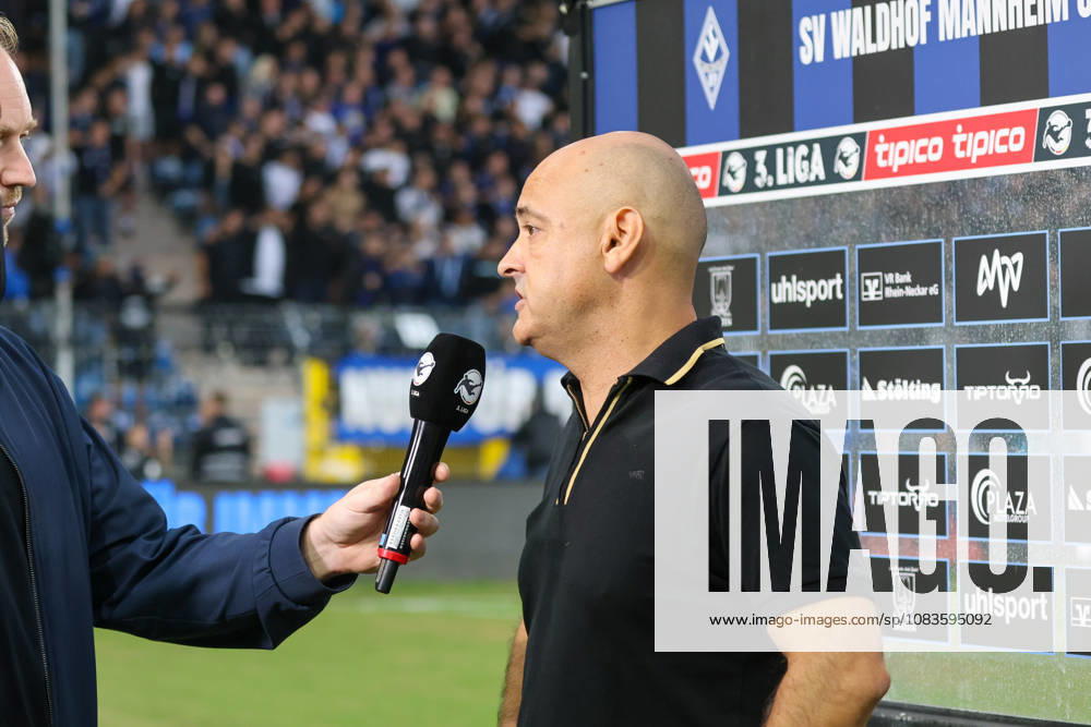 Rui Mota (Cheftrainer SV Waldhof Mannheim) Fussball: 3. Liga, 7. Spieltag, SV Waldhof Mannheim vs. SC Preußen Münster am 20.09.2026 in Mannheim (Carl-Benz-Stadion), Deutschland 2026 Franz Reindel Mannheim Carl-Benz-Stadion Deutschland