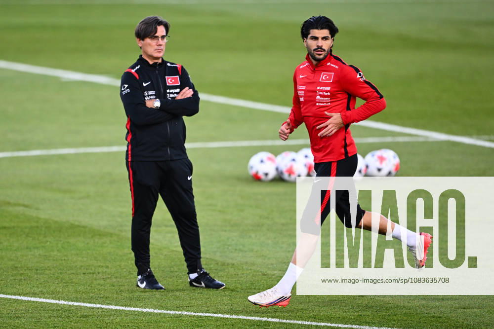 Turkish national football team prepares for UEFA Nations League clash against France ISTANBUL, TURKIYE - SEPTEMBER 21: Turkish national football team attends a training session under the lead of head coach Vincenzo Montella ahead of the UEFA Nations League A Group 1 clash against France, at Hasan Dogan Facilities in Istanbul, Turkiye on September 21, 2026. Hakan Akgun Anadolu Istanbul Turkey. Editorial use only. Please get in touch for any other usage.