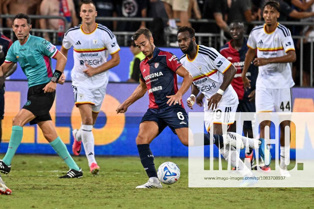 IPA88904907 - Harry Winks of Cagliari Calcio during the Cagliari Calcio vs. US Lecce Italian Serie A soccer match in Cagliari, Italy, on September 7, 2026