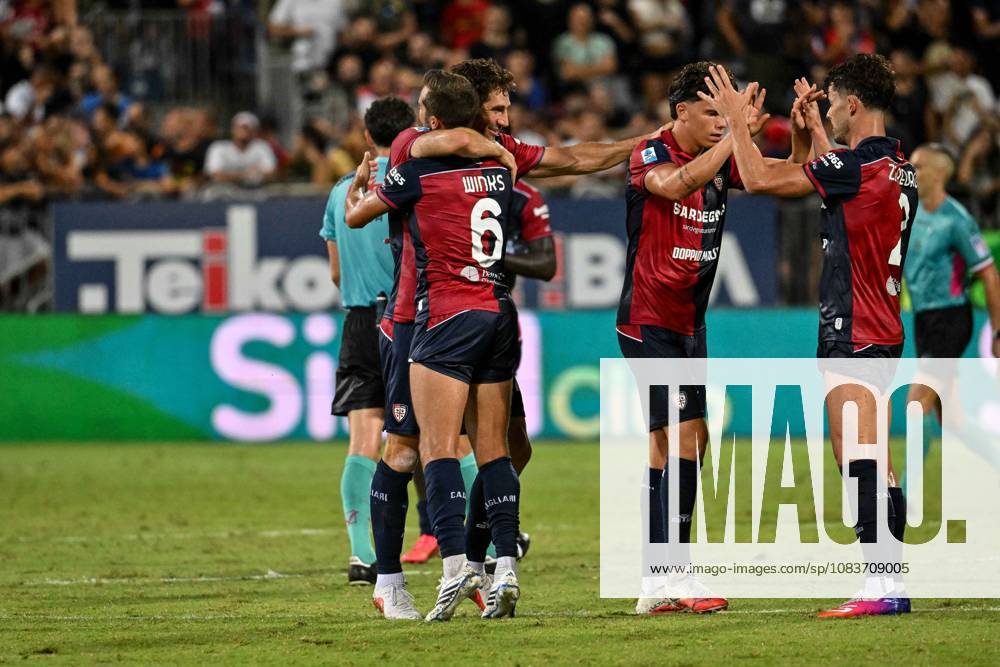 IPA88904949 - Harry Winks of Cagliari Calcio during the Cagliari Calcio vs. US Lecce Italian Serie A soccer match in Cagliari, Italy, on September 7, 2026