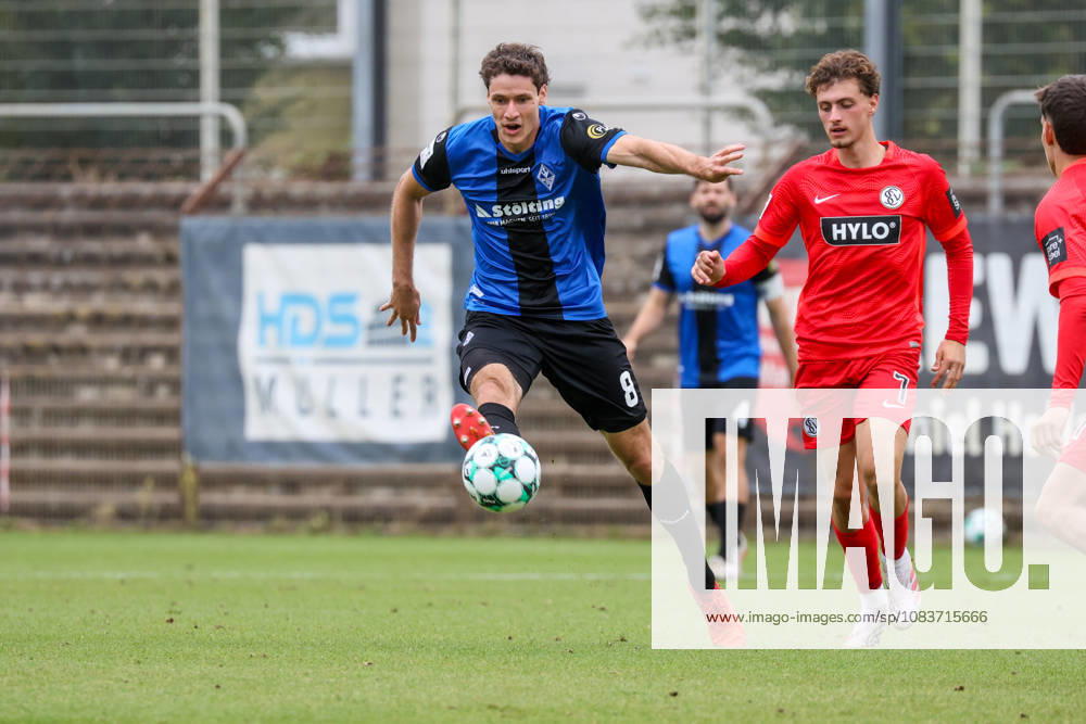 Maximilian Thalhammer (SV Waldhof Mannheim, 8) Fussball: Testspiel, SV Waldhof Mannheim vs. SV 07 Elversberg am 24.09.2026 in Mannheim (Seppl-Herberger-Stadion), Deutschland Mannheim Seppl-Herberger-Stadion Deutschland