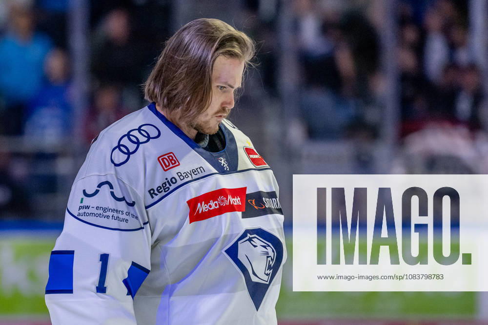 Jonas Stettmer (Torwart, ERC Ingolstadt, 01) bei den Starting Six Portrait Portraet GER, Straubing Tigers vs. ERC Ingolstadt, Eishockey, DEL, Saison 2026 2027, 3. Spieltag, 25.09.2026. Foto: HMB Media Heike Feiner