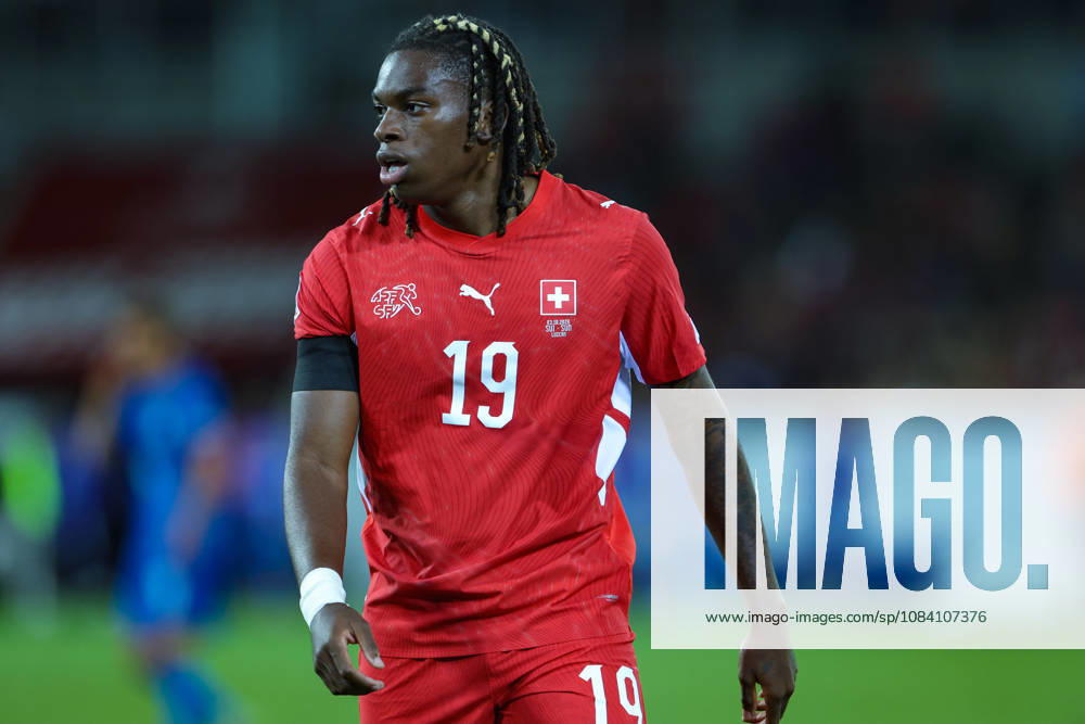 Winsley Boteli (19 Switzerland) during the UEFA Nations League match between Switzerland and Slovenia at thermoplan arena on October 3, 2026 in Lucerne, Switzerland.