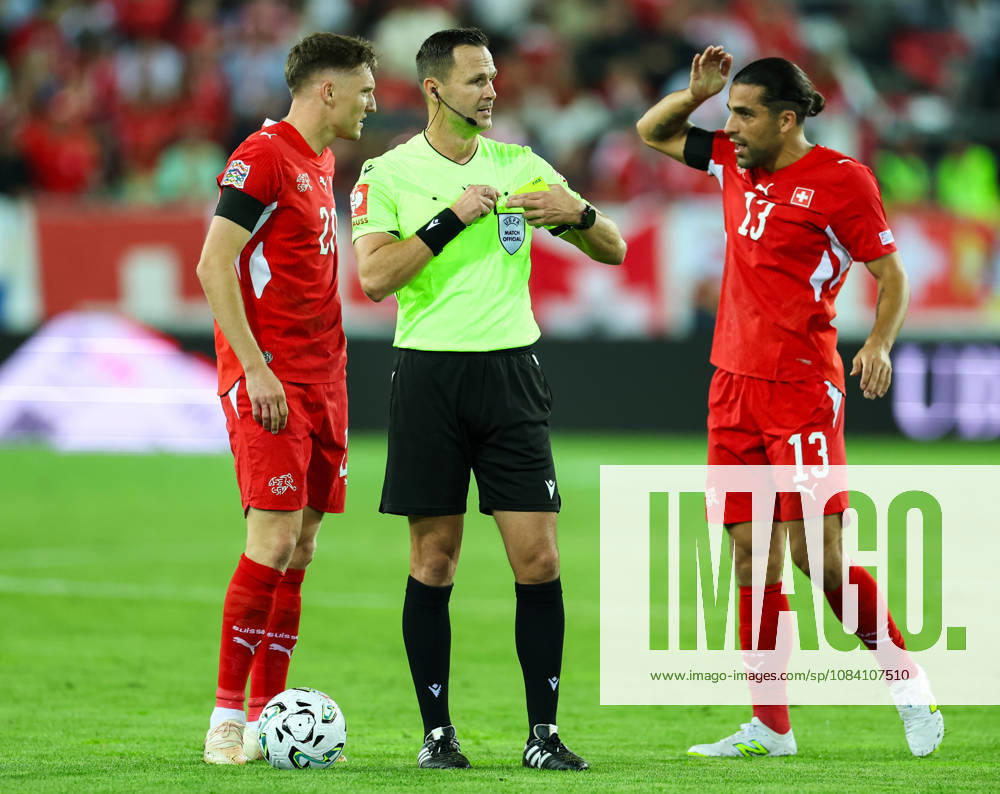 Ricardo Rodríguez (13 Switzerland) during the UEFA Nations League match between Switzerland and Slovenia at thermoplan arena on October 3, 2026 in Lucerne, Switzerland.