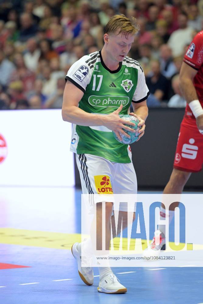 August Pedersen (TSV Hannover-Burgdorf 17) , GER, MT Melsungen - TSV Hannover-Burgdorf, Handball, 1. Bundesliga, 7. Spieltag, Saison 2026 2027, 03.10.2026, GER, MT Melsungen - Hannover-Burgdorf, Handball, 1. Bundesliga, 7. Spieltag, Saison 2026 2027, 03.10.2026 Kassel