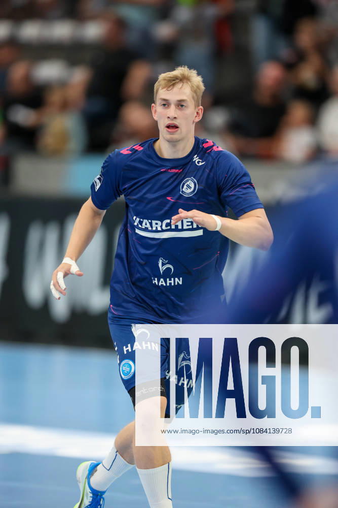 Torben Matzken (TVB Stuttgart, 22) GER, TVB Stuttgart vs. TBV Lemgo Lippe, Handball, Opel Handball-Bundesliga, 6. Spieltag, Spielzeit 2026 2027, 04.10.2026 GER, TVB Stuttgart vs. TBV Lemgo Lippe, Handball, Opel Handball-Bundesliga, 6. Spieltag, Spielzeit 2026 2027, 04.10.2026 Stuttgart
