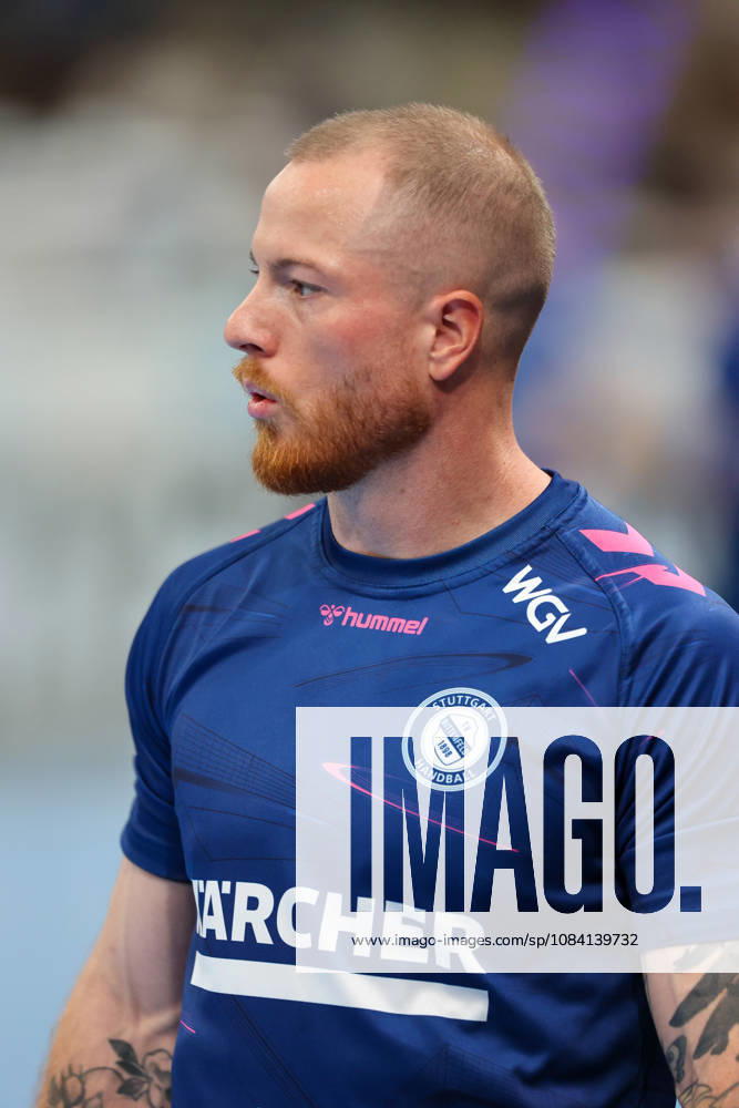 Patrick Zieker (TVB Stuttgart, 25) GER, TVB Stuttgart vs. TBV Lemgo Lippe, Handball, Opel Handball-Bundesliga, 6. Spieltag, Spielzeit 2026 2027, 04.10.2026 GER, TVB Stuttgart vs. TBV Lemgo Lippe, Handball, Opel Handball-Bundesliga, 6. Spieltag, Spielzeit 2026 2027, 04.10.2026 Stuttgart