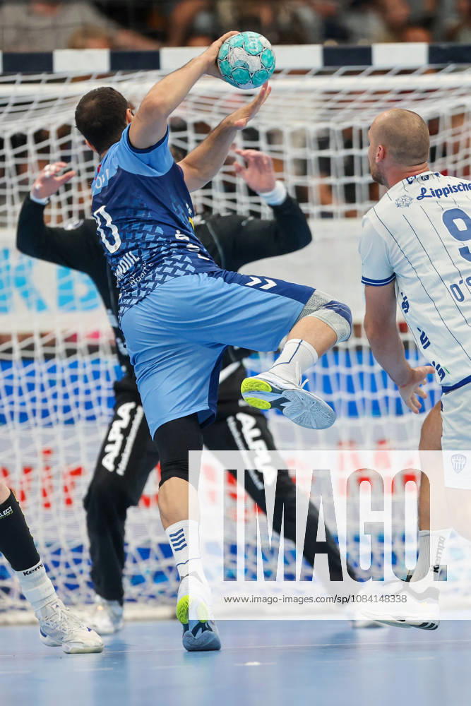 Mohamed Darmoul (TVB Stuttgart, 70) GER, TVB Stuttgart vs. TBV Lemgo Lippe, Handball, Opel Handball-Bundesliga, 6. Spieltag, Spielzeit 2026 2027, 04.10.2026 GER, TVB Stuttgart vs. TBV Lemgo Lippe, Handball, Opel Handball-Bundesliga, 6. Spieltag, Spielzeit 2026 2027, 04.10.2026 Stuttgart