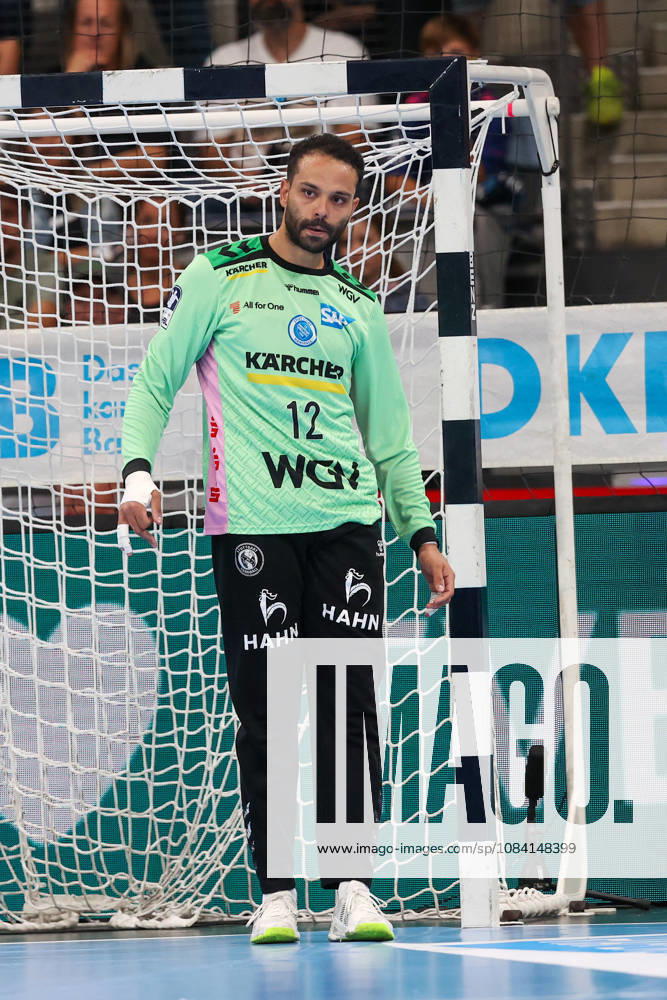 Mohamed El Tayar (TVB Stuttgart, 12) GER, TVB Stuttgart vs. TBV Lemgo Lippe, Handball, Opel Handball-Bundesliga, 6. Spieltag, Spielzeit 2026 2027, 04.10.2026 GER, TVB Stuttgart vs. TBV Lemgo Lippe, Handball, Opel Handball-Bundesliga, 6. Spieltag, Spielzeit 2026 2027, 04.10.2026 Stuttgart