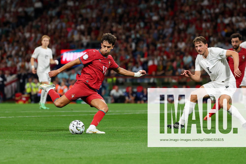 Joao Felix (Portugal), Sander Berge (Norway), battles for the Ball during the UEFA Nations League 2026 27 League Phase Matchday 4 match between Portugal and Norway at Estadio do Dragao in Porto, Portugal