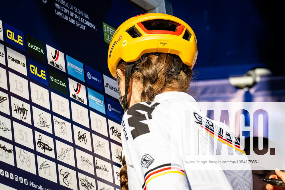 BIEBERLE Edda: UEC Road cycling, Rad, Radsport, Strasse European Championships - Ljubljana 2026 BIEBERLE Edda ( GER ) Germany Querformat - quer - horizontal - Landscape - Event Veranstaltung: UEC Road Cycling European Championships 2026 Ljubljana - Category Kategorie: Cycling - Road Cycling European Championships - Road Race Junior Women U19 - Location Ort: Europe Slovenia - Sencur - Å enÄur - Discipline: Road Race ( RR ) - Distance: 66,3 km - Date Datum: 04.10.2026 Sunday Day 3 -