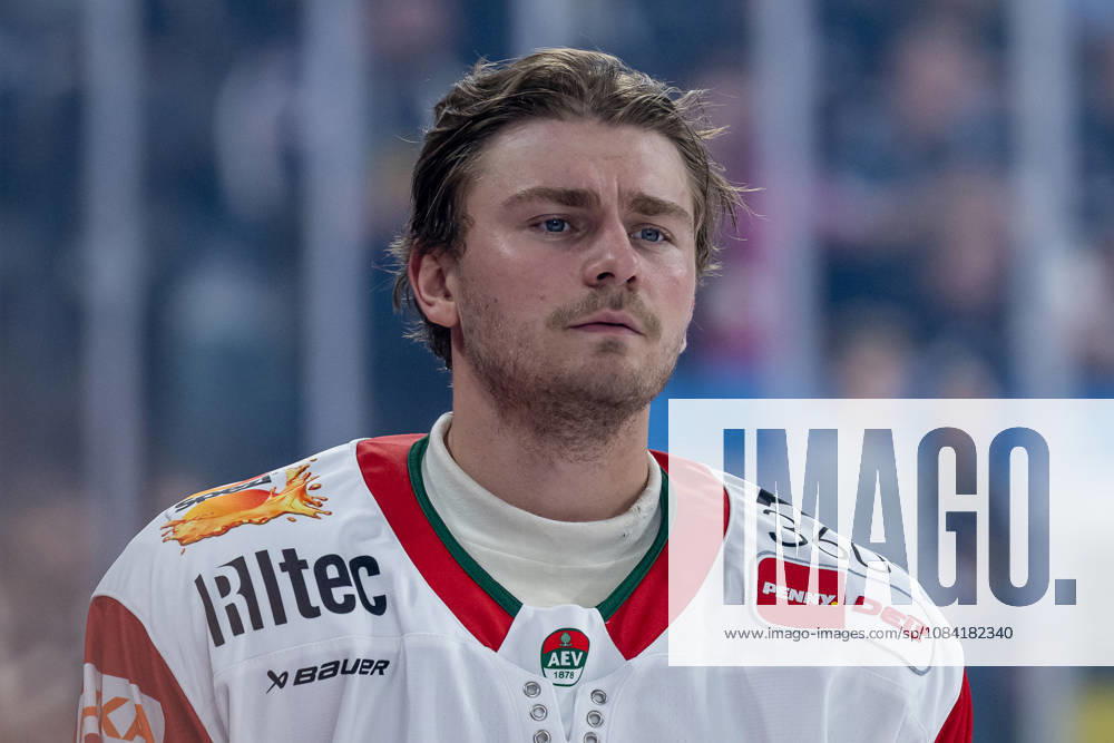 Alexander Blank (Augsburger Panther, 26) bei den Starting Six Portrait Portraet GER, EHC Red Bull Muenchen vs. Augsburger Panther, DEL, Saison 2026 2027, 6. Spieltag, 04.10.2026. Foto: HMB Media Heike Feiner