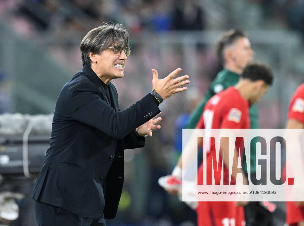 Italy v Turkiye - UEFA Nations League BOLOGNA, ITALY, OCTOBER 05: Head coach Vincenzo Montella of Turkiye during the UEFA Nations League Group A1 League phase football match between Italy and Turkiye at the Renato Dall’Ara stadium in Bologna, Italy, on October 05, 2026. Mustafa Yalcin Anadolu Bologna Italy. Editorial use only. Please get in touch for any other usage.