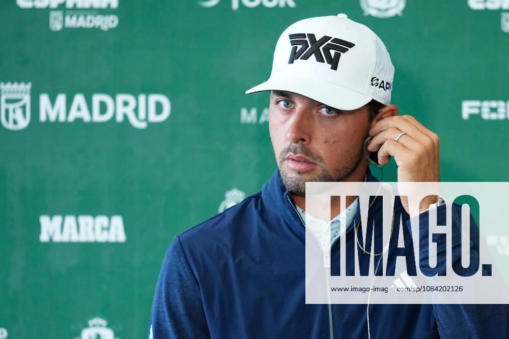 Marco Penge attends during the presentation of the Open de Espao±a 2026 presented by Madrid at the Real Club de Campo Villa de Madrid on October 06, 2026 in Madrid, Spain. Presentation Of The Open De Espao±A 2026 - ZUMAa181 20261006_zaa_a181_047