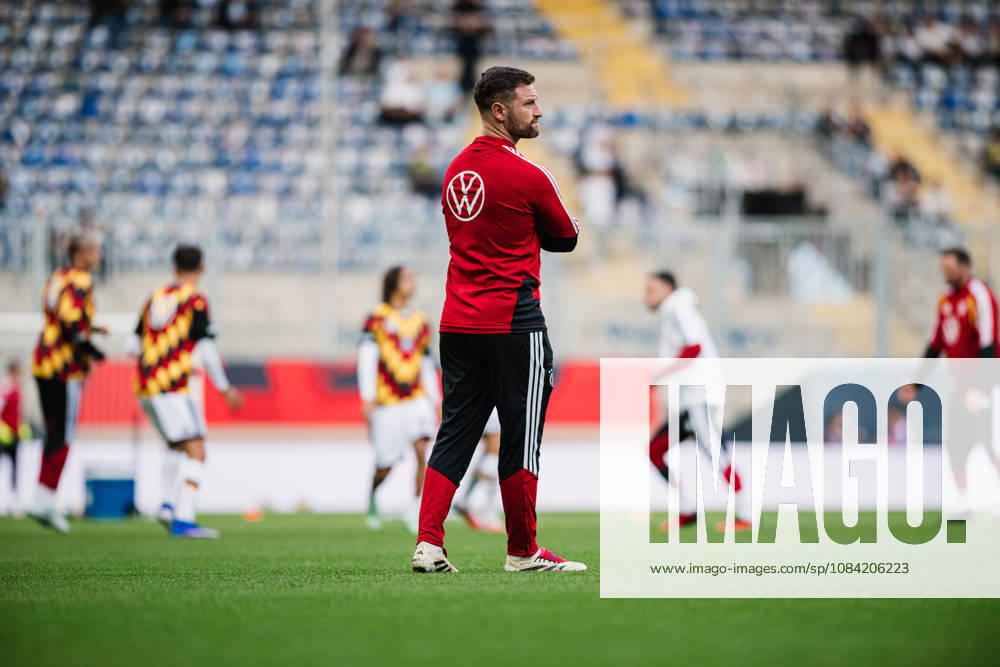 U21, U 21 EM-Qualifikation: Deutschland - Georgien, 06.10.2026 Shkodran Mustafi; Fußball, EM-Qualifikation U 21, 10. Spieltag: Deutschland vs. Georgien am 06.10.2026, Bielefeld DFB REGULATIONS PROHIBIT ANY USE OF PHOTOGRAPHS AS IMAGE SEQUENCES AND OR QUASI-VIDEO.