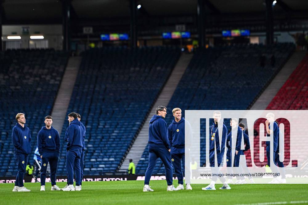 Scotland v Slovenia UEFA Nations League Players of Scotland arrives during the UEFA Nations League match at Barclays Hampden, Glasgow 06 10 2026 UK Newspapers OUT