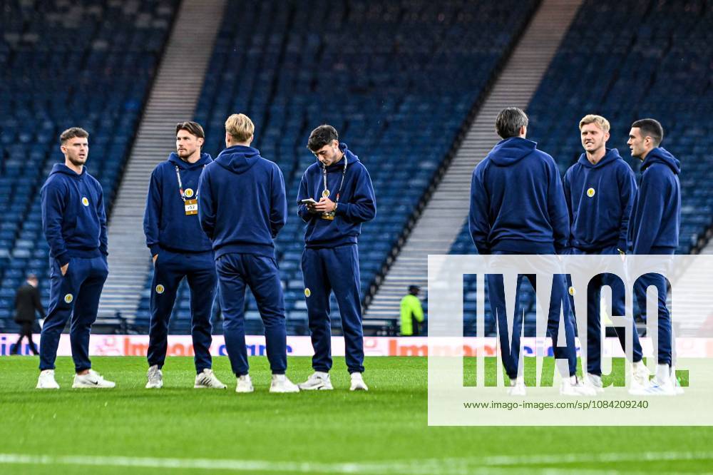 Scotland v Slovenia UEFA Nations League Players of Scotland arrive during the UEFA Nations League match at Barclays Hampden, Glasgow 06 10 2026 UK Newspapers OUT
