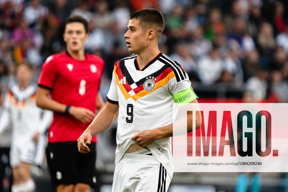 Deutschland: U21, U 21 EM-Qualifikation 2026 2027, Deutschland U21 vs. Georgien U21, Nationalmannschaft, DFB Länderspiel Dienstag 27.03.2026, Schüco Arena, Bielefeld Nicolo Tresoldi