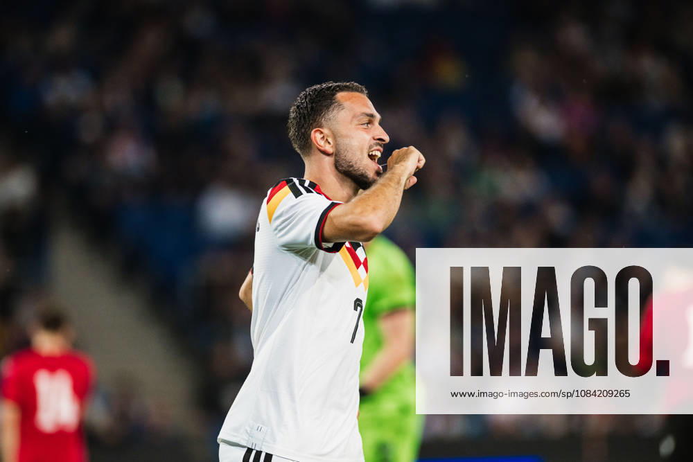 U21, U 21 EM-Qualifikation: Deutschland - Georgien, 06.10.2026 Arijon Ibrahimović (Deutschland, 7) ärgert sich; Fußball, EM-Qualifikation U 21, 10. Spieltag: Deutschland vs. Georgien am 06.10.2026, Bielefeld DFB REGULATIONS PROHIBIT ANY USE OF PHOTOGRAPHS AS IMAGE SEQUENCES AND OR QUASI-VIDEO.