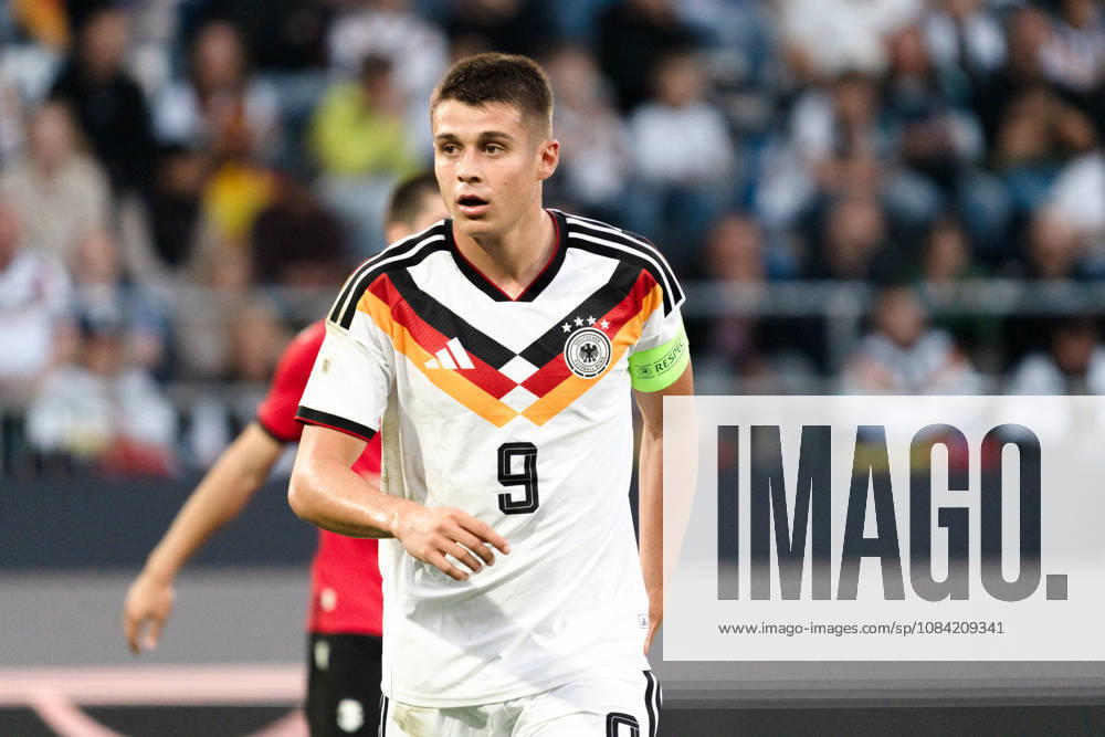 Deutschland: U21, U 21 EM-Qualifikation 2026 2027, Deutschland U21 vs. Georgien U21, Nationalmannschaft, DFB Länderspiel Dienstag 27.03.2026, Schüco Arena, Bielefeld Nicolo Tresoldi