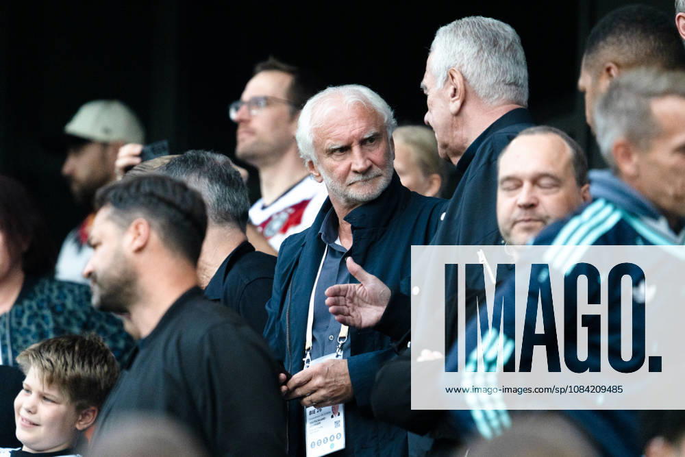 Deutschland: U21, U 21 EM-Qualifikation 2026 2027, Deutschland U21 vs. Georgien U21, Nationalmannschaft, DFB Länderspiel Dienstag 27.03.2026, Schüco Arena, Bielefeld Rudi Völler im Publikum