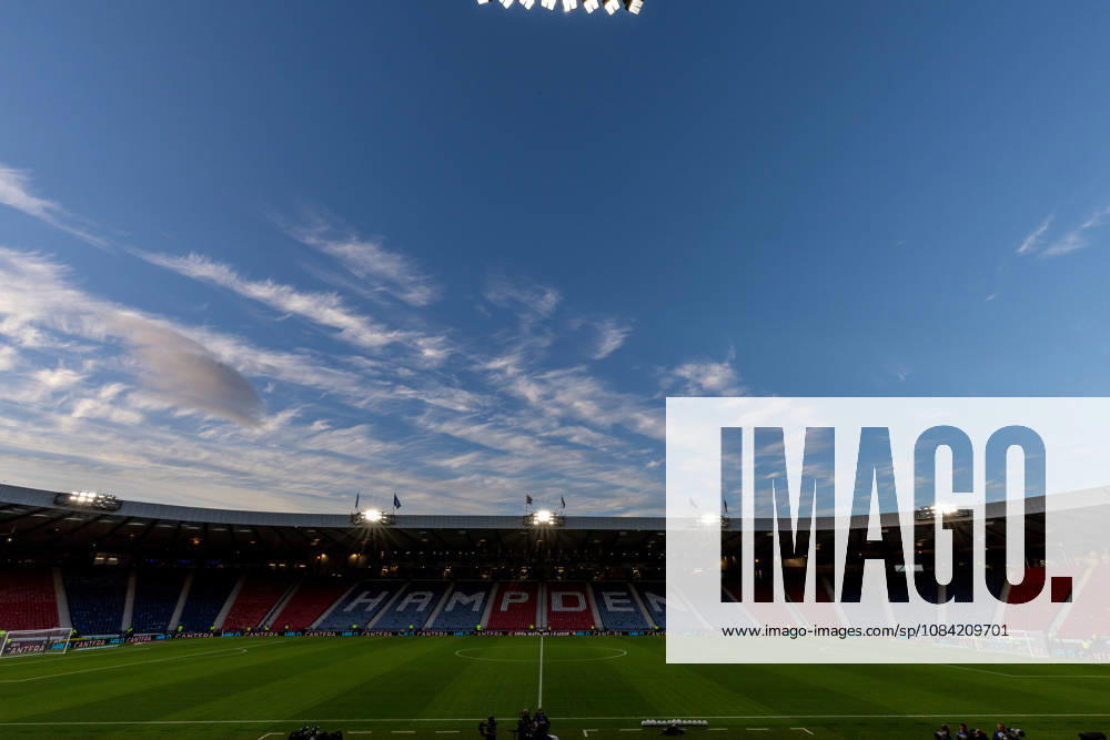 6th October 2026; Hampden Park, Glasgow, Scotland; UEFA Nations League Football, Scotland versus Slovenia; General view of the stadium VagelisxGeorgariou
