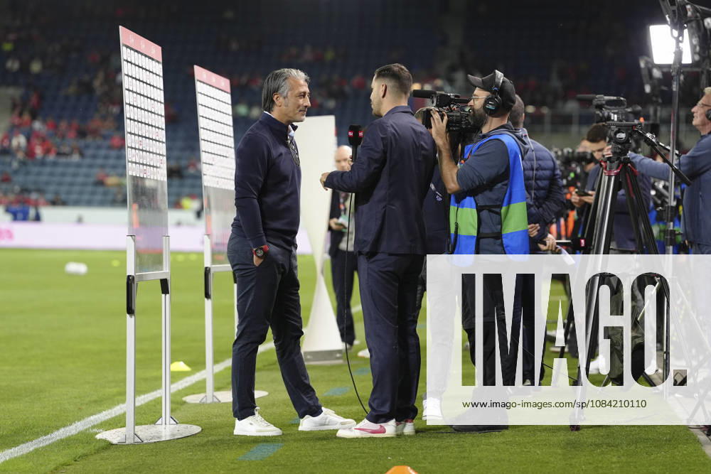 Head Coach Murat Yakin (SUI) during the UEFA Nations League match between Switzerland and North Macedonia at thermoplan arena on October 06, 2026 in Luzern, Switzerland.
