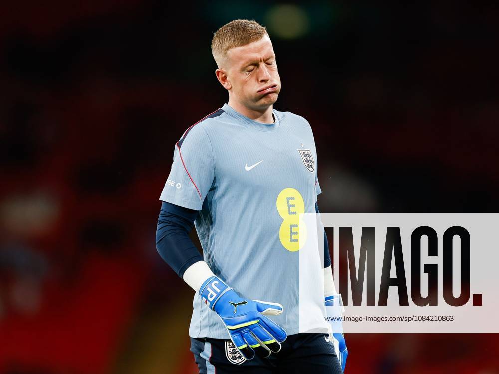 Jordan Pickford of England warms up England v Czechia, UEFA Nations League, Football, Wembley Stadium, London, UK - 06 Oct 2026London Wembley Stadium United Kingdom