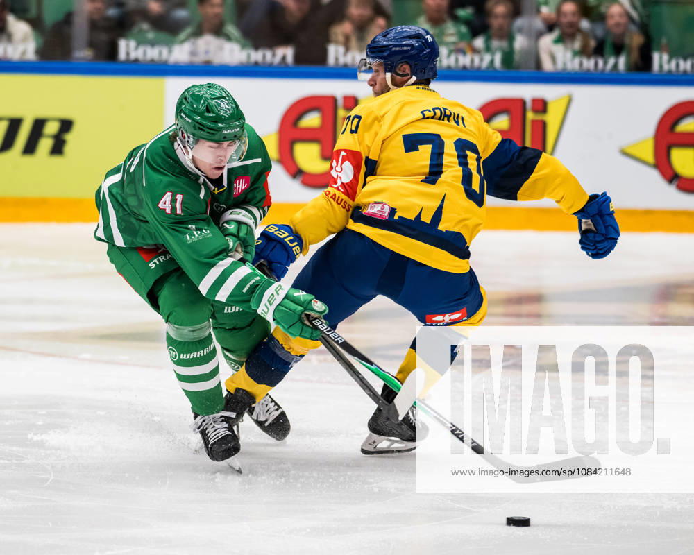 Simon Zether of Rögle during the CHL game between Rögle and Davos on October 6, 2026 in Ängelholm. Photo: Niclas Jönsson BILDBYRAN COP 273 NO0449 ishockey Ice hockey, Eishockey chl champions hockey league rögle davos rögle bbeng ishockey ice hockey chl champions hockey league rögle davos rögle bbeng