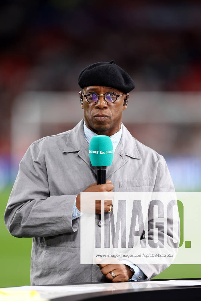 England v Czechia 06 October 2026, Wembley - UEFA Nations League - England v Czechia - Ian Wright working for ITV - Photo: Jacques Feeney Offside. London UK