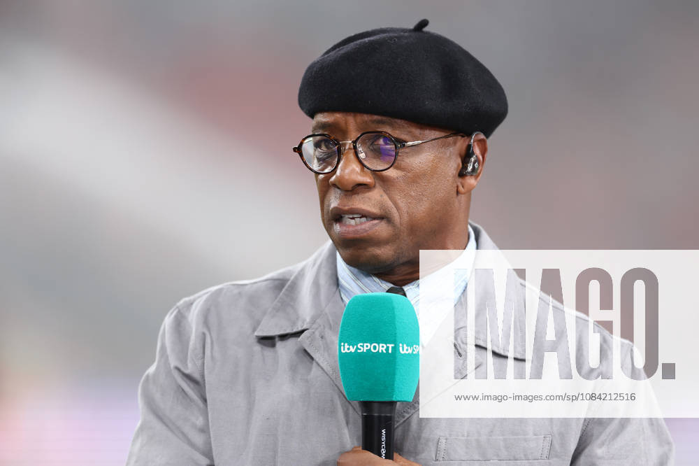 England v Czechia 06 October 2026, Wembley - UEFA Nations League - England v Czechia - Ian Wright working for ITV - Photo: Jacques Feeney Offside. London UK