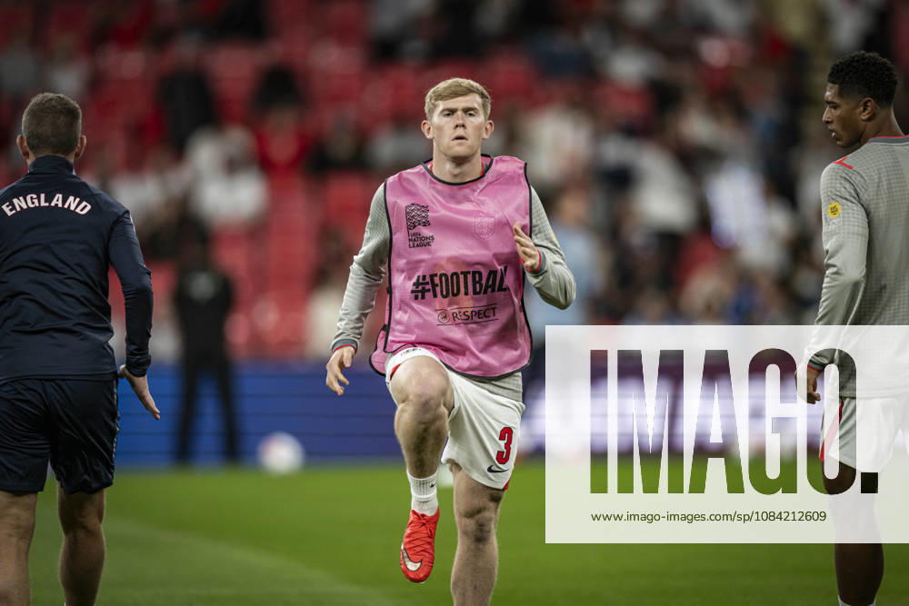 6th October 2026; Wembley Stadium, London, England; UEFA Nations League Football, England versus Czech Republic; Lewis Hall of England during the pre-match warm-up GodfreyxPitt