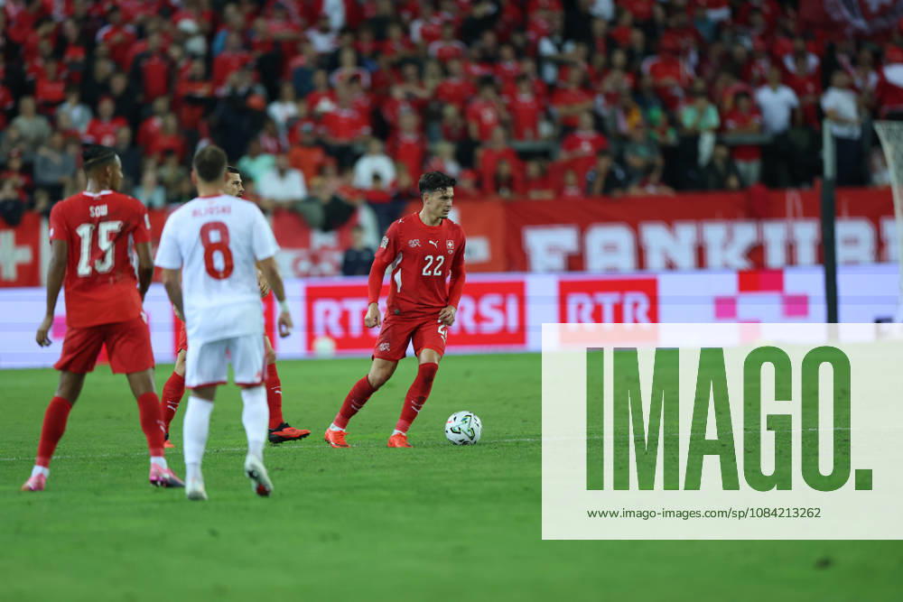Fabian Rieder (22, Switzerland) during the UEFA Nations League match between Switzerland and North Macedonia at thermoplan arena on October 6, 2026 in Lucerne, Switzerland.