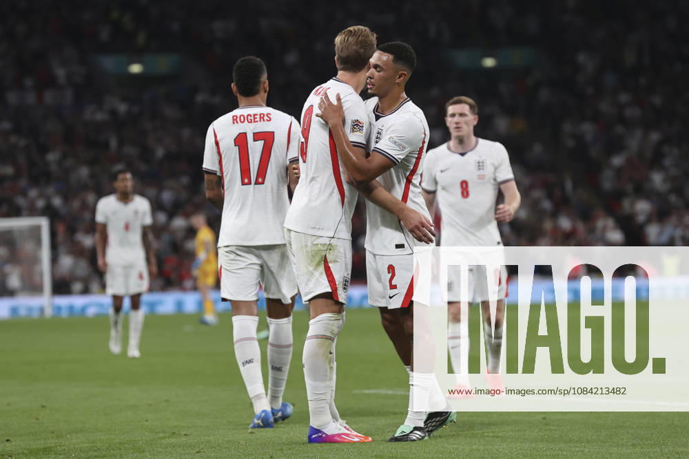 England v Czechia UEFA Nations League The England players celebrate their sides 1st goal during the UEFA Nations League match at Wembley Stadium, London 06 10 2026 UK Newspapers OUT