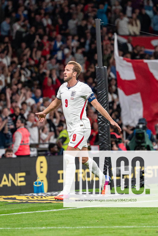Fussball Nations League, England - Tschechien. Harry Kane (England) Torjubel zum 2:0 für England. London