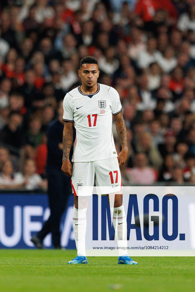 England v Czechia UEFA Nations League, Tuesday 6th October 2026: Morgan Rogers of England watches during the UEFA Nations League Group C Fixture between England and Czechia at Wembley Stadium, Wembley in London, England. (Photo by Alex Ferrelly Sports Press Photo)