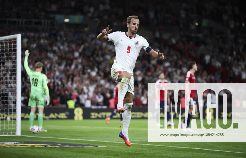 England v Czech Republic, UEFA Nations League, League A - Group 3 London, UK: England v Czech Republic, UEFA Nations League, League A - Group 3, Wembley Stadium. 6 October 2026 Photograph by Marc Aspland for The Times & The Sunday Times Harry Kane of England celebrates scoring his teams 2nd goal 2-0