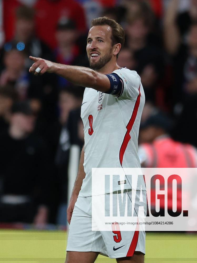 Harry Kane of England celebrates after he scores his first goal to put England 2-0 up England v Czech Republic - UEFA Nations League - League A - Group 3. Football. Wembley Stadium, London, UK. 6 OCT 2026Wembley Wembley Stadium LONDON United Kingdom