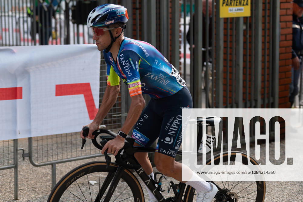 IPA89376376 - Domenico Pozzovivo, SOLUTION TECH NIPPO RALI, during the 2026 Tre Valli Varesine in Busto Arsizio, Italy, on October 6, 2026